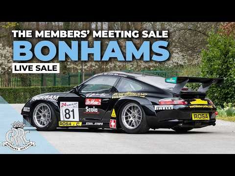 2026 Bonhams|Cars Goodwood Members' Meeting Auction | Live stream