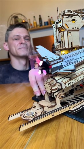 Martins Assembly Haven on Instagram: "I built this @rokr_official Space Shuttle model and upgraded it with custom nozzles, flame LED effects, real smoke, and a full countdown launch sequence 🚀🔥 Watch the full step-by-step build on my channel here: https://youtu.be/AeV3UewB3jk Get the original model here: https://tidd.ly/3MmwPrG And use my promo code ‘martins15’ to receive 15% off 🚀 #diybuild #rocketmodel #makerlife #engineeringcreativity #customcreations"