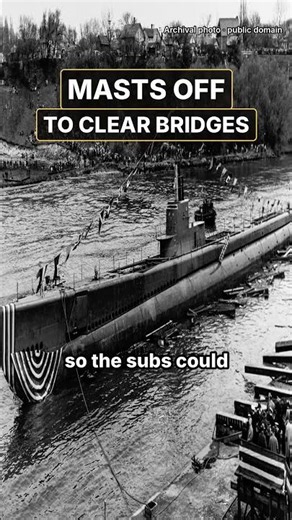 WISCONSIN Built 28 Submarines. On a Lake. #shorts