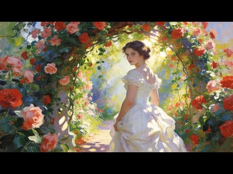 Visual Poems | Claude Monet | Living Inside "The Water Lily Pond" (4K Visual Story)