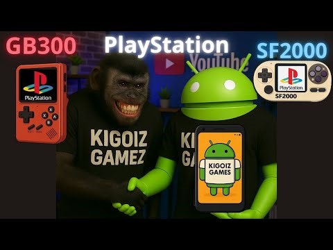 Use O SMARTPHONE e instale os novos EMULADORES de PS1 no #gb300 e #sf2000 #retrogaming #handheld