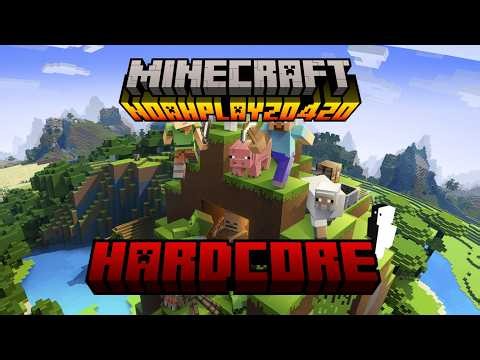 Minecraft Hardcore - FULL GAME Walkthrough | Java Edition