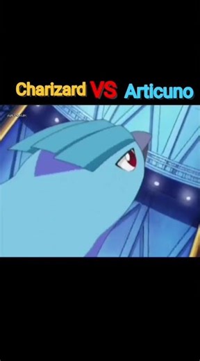 Charizard vs Articuno 🔥❄️ | Legendary Battle Ever ⚡#shorts #pokemon