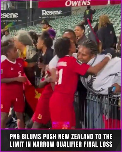 PNG Bilums Push New Zealand to the Limit in Narrow Qualifier Final Loss