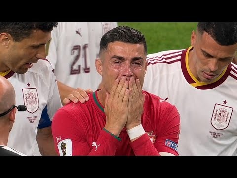 Cristiano Ronaldo Crying After Portugal Eliminated from Fifa World Cup 2026 | Spain vs Portugal 2026