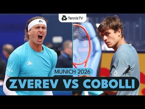 Alexander Zverev & Flavio Cobolli Fight For A Spot In The Final 💥 | Munich 2026 Match Highlights