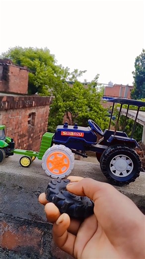 Swaraj and sonalika remote control tractor 🚜 pip pip 🚜 #tractorvideo #viral #shorts #youtubeshorts