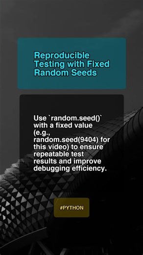 Reproducible Testing With Fixe