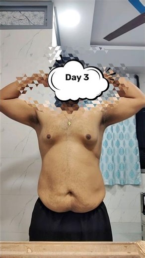 Day 3 Weight : 92.4 kg Calories : 1700