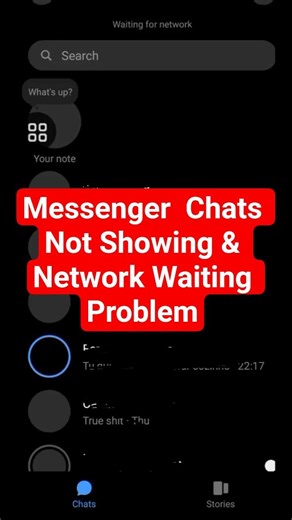 Messenger Chats Not Loading Fix 2026 | Waiting for Network Problem Solution