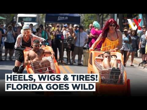 From Mock War To Mockery | Florida Keys Mark 1982 Secession With Famous Drag Race | VERTEX