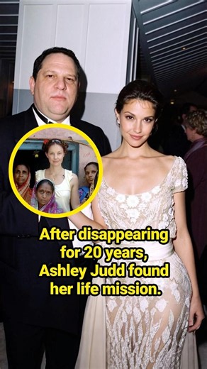 After disappearing for 20 years, Ashley Judd found her life mission.#ashleyjudd #harveyweinstein