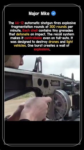 The AA-12 Automatic Shotgun Explained
