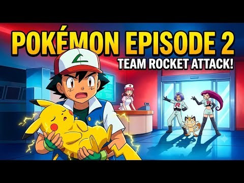 Pokémon Episode 2 Explained in Hindi 🔥 Team Rocket Attacks! ⚡ #Pokemon #PokemonHindi