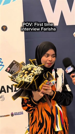 POV: First time interview keychain #itsMYtime #KitasemuaTeamMAS #ChampionsRising #SEAGamesThailand2025 @NAVI.Shaa