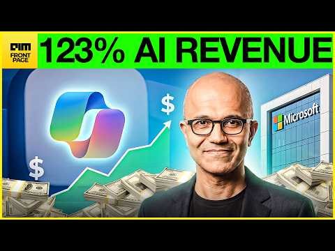 SHOCKING: Microsoft AI Revenue Exceeds $37 Billion, Up 123% YoY