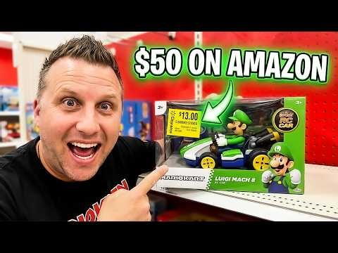 Target Clearance Haul #1 - Mario Kart Luigi $13 Profit Flip! (Retail Arbitrage 2026)