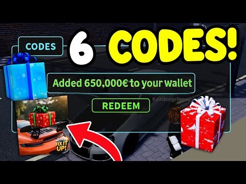 *FREE CASH* ALL WORKING NEW YEAR CODES For FIX IT UP! Roblox Fix It Up Codes! Roblox