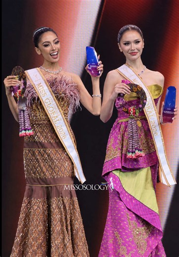 Miss Global 2026 4th runner-up: Myanmar, Kyaw Kyaw Eaindra 🇲🇲 Miss Global 2026 3rd runner-up: Philippines, Jayvee Lyn Lorejo 🇵🇭