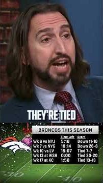 Nick on the #Broncos win against the #Chiefs: "Denver ain't got it." 👀 #NFL