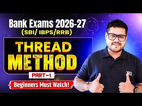 🧩Thread Method Puzzle & Seating Arrangement for Beginners | Bank Exams 2026 | Part-1 | Ankush Lamba