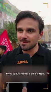 ‘Down with the USA’: US influencer Jackson Hinkle attends Khamenei’s funeral