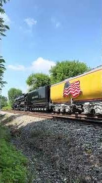 The World's Biggest Steam Engine! UP Big Boy 4014 Entering The Reading & Northern & Dupont, PA!