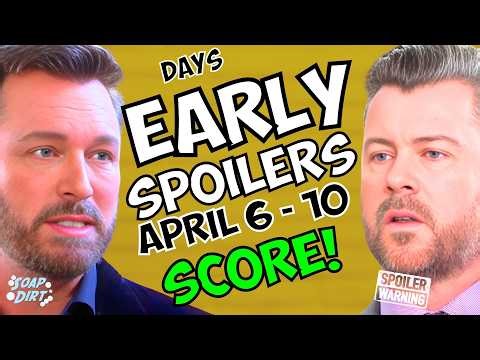 Days of our Lives Early Spoilers April 6-10: EJ Shocks & Brady Scores! | Soap Dirt