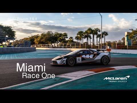 LIVE I Race 1 I Miami I McLaren Trophy America 2026