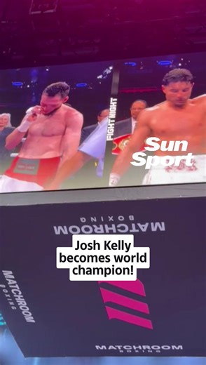 The moment Josh Kelly became Britain's newest boxing world champion 🇬🇧👏 | Sun Sport