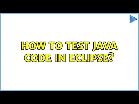 How to test java code in Eclipse? (3 Solutions!!)