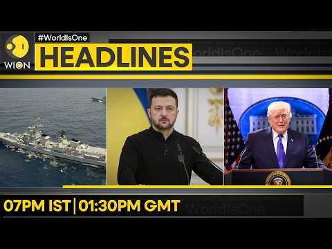 Ukraine Unleashes Robot Army | US Eyes Cheaper Missile Defence | WION Headlines