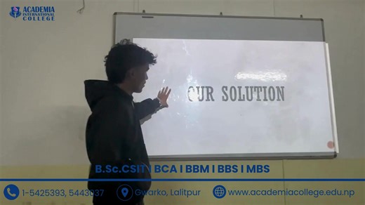 Academia students have come up with a brilliant idea for a digital Attendance Management System, aimed at modernizing and streamlining attendance management across the college. This innovative initiative reflects their problem-solving mindset, technical skills, and commitment to bringing smart digital solutions into academic administration. At Academia, we encourage students to turn ideas into impact—and this project is a perfect example of learning beyond the classroom. #AcademiaStudents #Stude