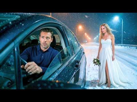 A Runaway Bride Collapsed in the Snow — Then a Single Dad Changed Her Life