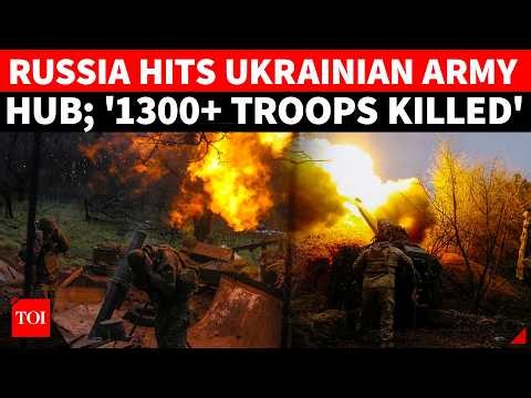 Putin's Army Smashes Ukraine Troop Gathering; '1300+ Killed' In Massive Revenge Strike | Watch