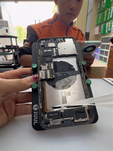 Replacing the battery on a 3-year-old iPhone 13 Pro Max. Can it last 3 more years, or is it just too old now? 🛠️🔋 #iPhoneFix #ASMR #iphonerepair #mobilephonerepair #AppleRepair #Apple #applerepair