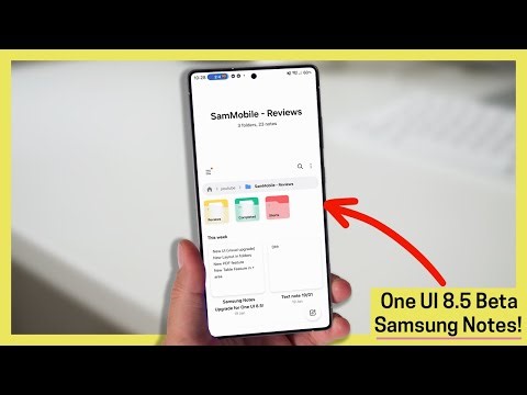 HUGE Samsung Notes Update for One UI 8.5!