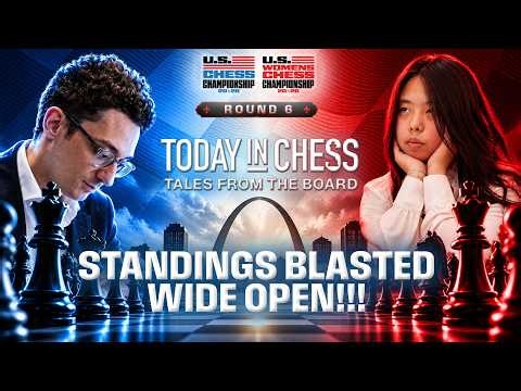 The Favorites Bounce Back | Round 6 | Today in Chess: Tales From The Board #USChessChamps