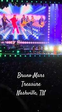 Bruno Mars “Treasure” LIVE in Nashville 🎶 | The Romantic Tour at Nissan Stadium