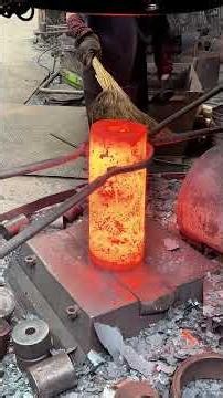 Inside the forging factory Giant Steel Meets Giant Press #process #machine #industrial #forging