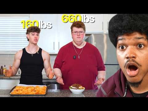 160lbs vs. 660lbs Diet