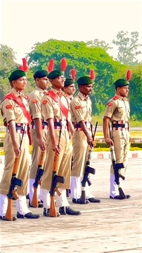 ncc parade visarjan ncc drill test #ncccamp #nccshorts #indianarmy #ncctraining #nccarmy