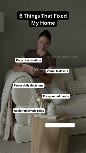 6 Things That Fixed My Home #momhacks #busymom #simpleliving