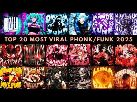 TOP 20 MOST VIRAL PHONK/FUNK 2025 🔥🎵
