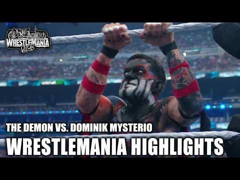 Street Fight: The Demon vs. Dominik Mysterio | WrestleMania 42 Highlights | WWE on ESPN