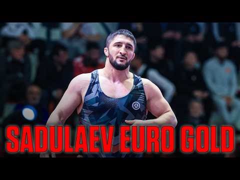 Abdulrashid Sadulaev's European Gold Medal Match