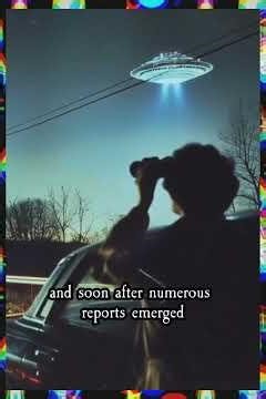 V-shape ufo 🛸 1982 hudson valley #viral #alien #orbs #uap #creepy #trending