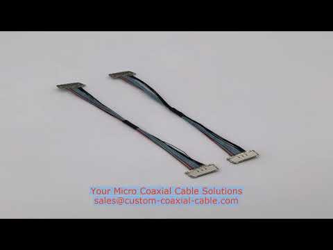 Watch LVDS cable 20143-020E-20F Micro Coaxial aerial cable connector 0.5mm Pitch For Electronic Equi