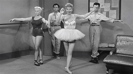 Lucy takes ballet lessons. 🩰 | I Love Lucy