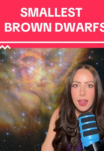 JWST spots the smallest brown dwarf objects ever seen in space #space #astronomy #nasa #science #STEMTikTokContest